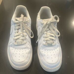 White Nike Air Force 1 '07  - Sz 8.5